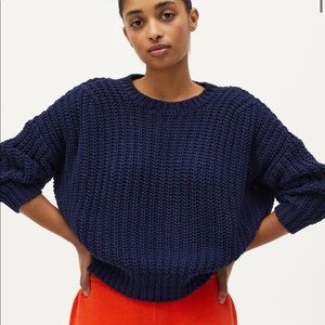 Babaa Jumper No 18 Navy “One Size” Like Small